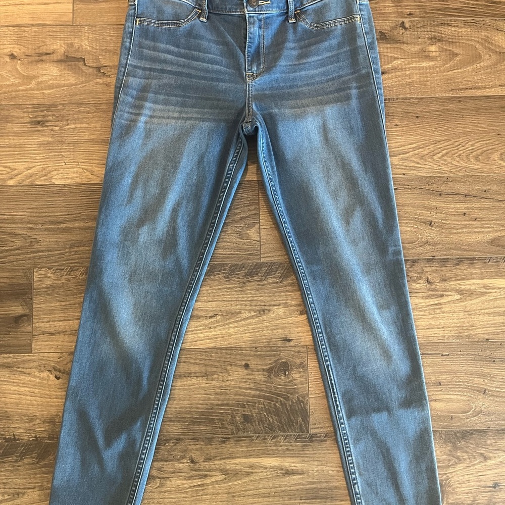 Hollister Blue Skinny Jeans Modern Fit